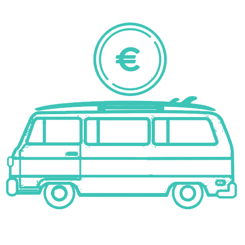 Icono de gratuito acumulable Retinta®️ Surf, Skate, Snowboard. Marca de ropa y accesorios de Tarifa, Cádiz. Color de marca "TARIFA". Tienda online.