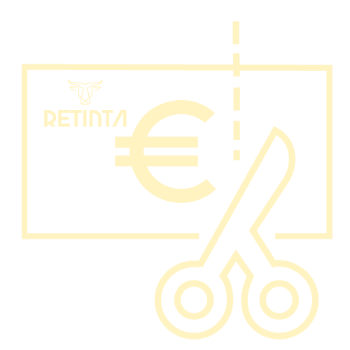 Icono de PAGA A PLAZOS Retinta®️ Surf, Skate, Snowboard. Marca de ropa y accesorios de Tarifa, Cádiz. Color de marca "TARIFA". Tienda online.