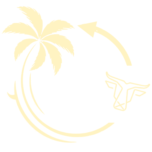 Icono de reciclaje y apoyo al medio ambiente Retinta®️ Surf, Skate, Snowboard. Marca de ropa y accesorios de Tarifa, Cádiz. Color de marca "ARENA". Tienda online.