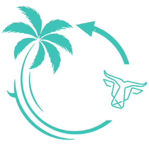 Icono de reciclaje y apoyo al medio ambiente Retinta®️ Surf, Skate, Snowboard. Marca de ropa y accesorios de Tarifa, Cádiz. Color de marca "TARIFA". Tienda online.