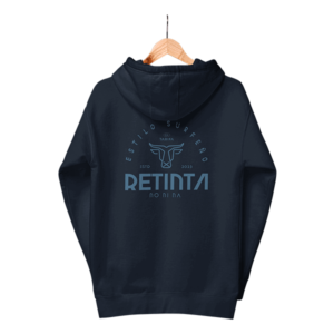 Comprar sudadera con capucha DEEP color "azul marino Tarifa". Estilo SURFeño RETINTA®️ Surf, Skate y Snowboard, marca de Tarifa, Cádiz. ¡Visita nuestra tienda online para llegar al siguiente nivel!